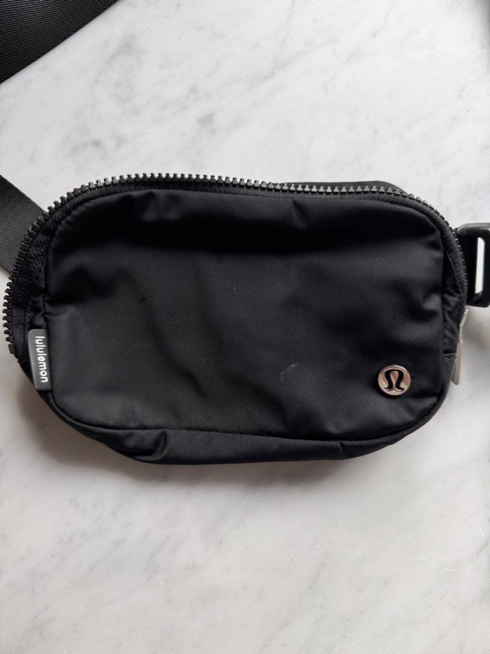 lululemon athletica Small Black Compact Crossbody Bag